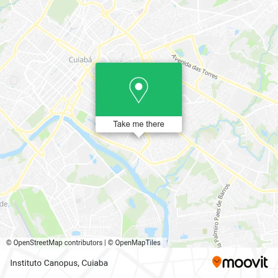 Instituto Canopus map