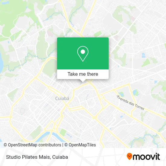 Studio Pilates Mais map