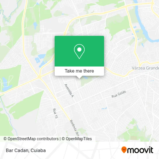 Bar Cadan map