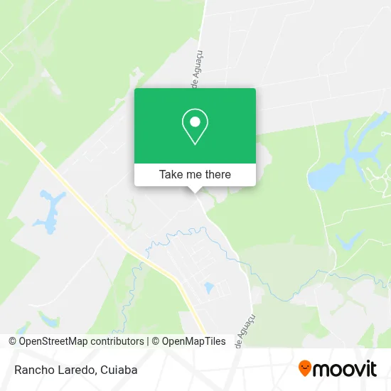 Rancho Laredo map