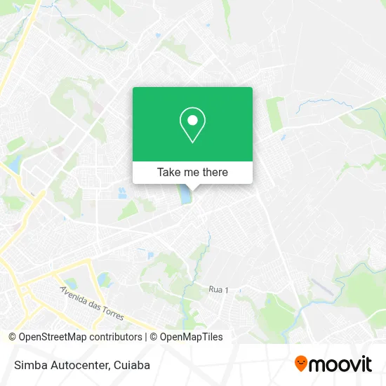 Simba Autocenter map