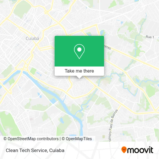 Clean Tech Service map