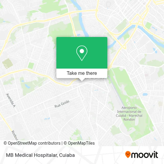 MB Medical Hospitalar map