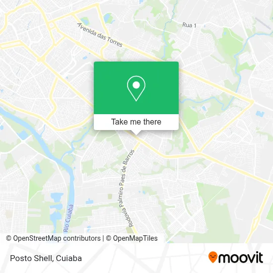 Posto Shell map