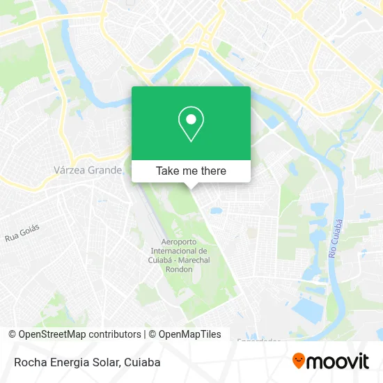 Rocha Energia Solar map