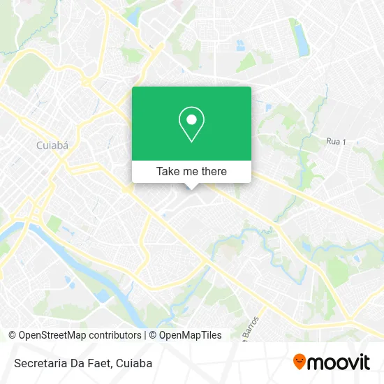 Secretaria Da Faet map