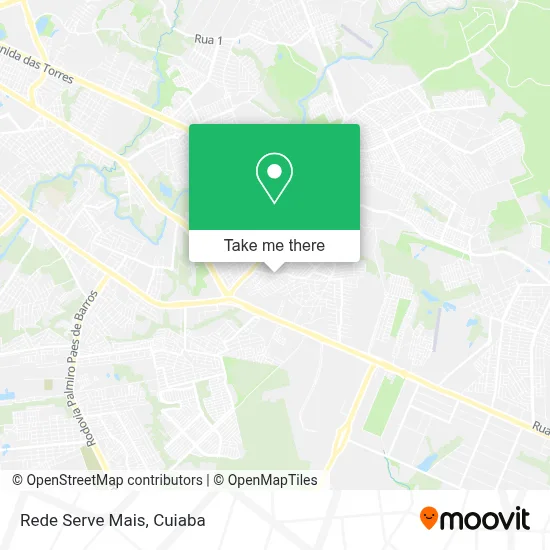 Rede Serve Mais map