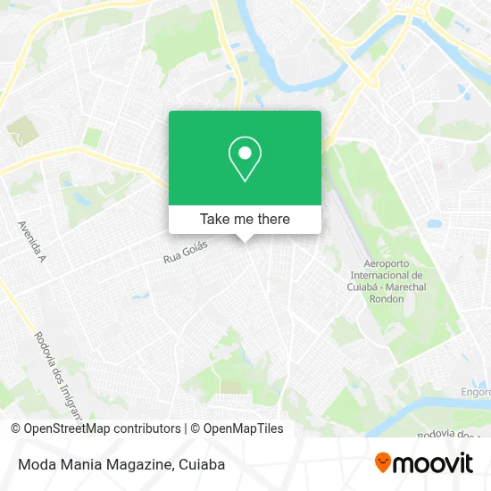 Moda Mania Magazine map