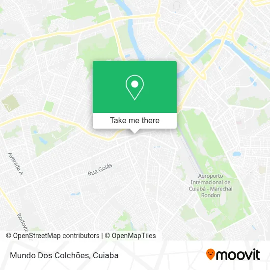 Mundo Dos Colchões map