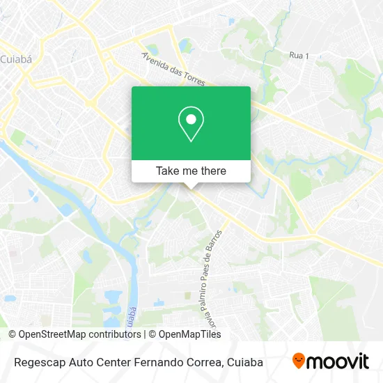 Regescap Auto Center Fernando Correa map