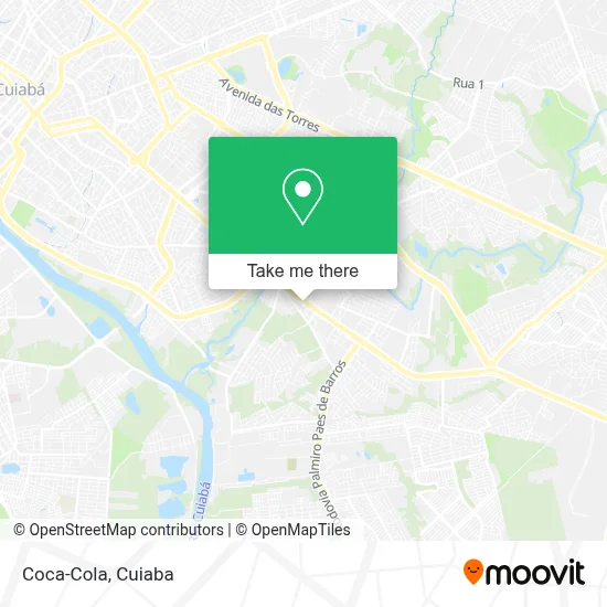 Coca-Cola map