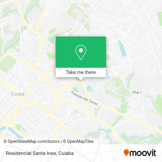 Residencial Santa Ines map