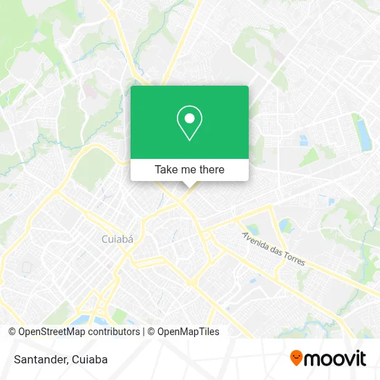 Santander map