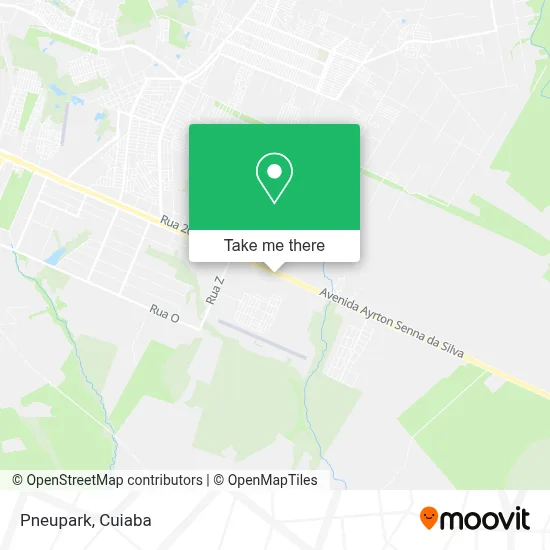 Pneupark map
