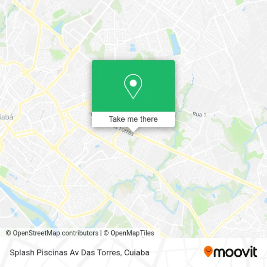 Splash Piscinas Av Das Torres map
