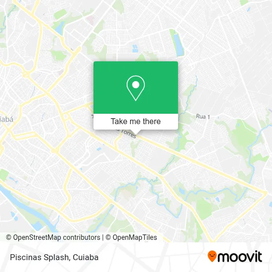 Piscinas Splash map