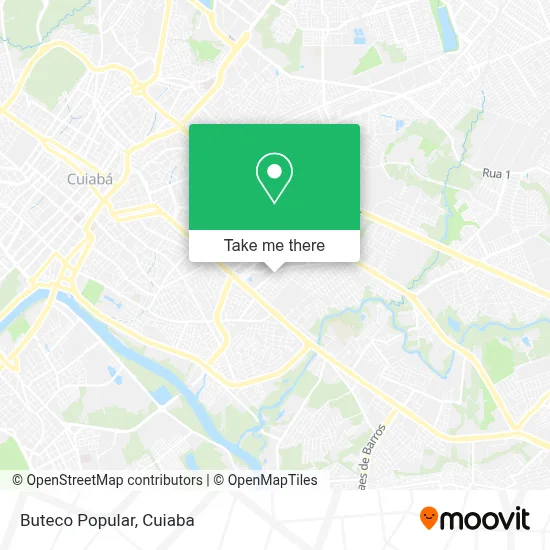 Buteco Popular map