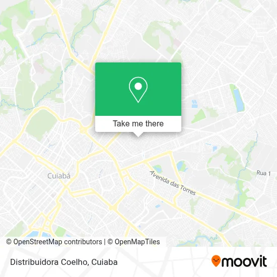 Distribuidora Coelho map