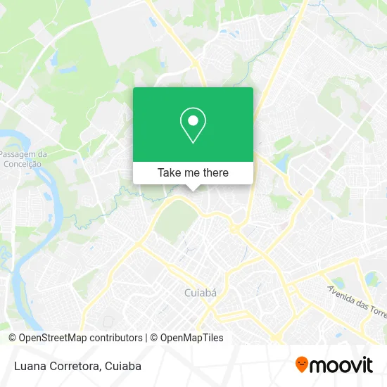 Luana Corretora map