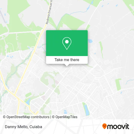 Danny Mello map