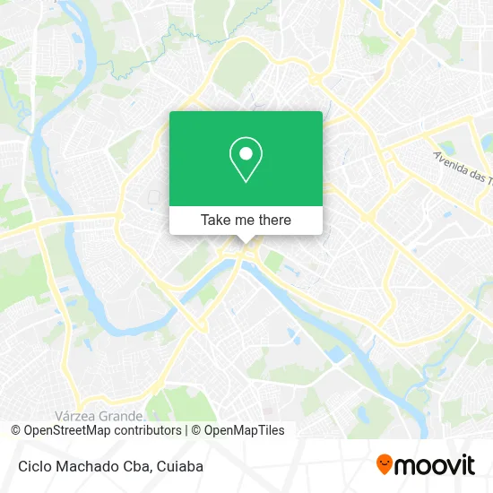 Ciclo Machado Cba map