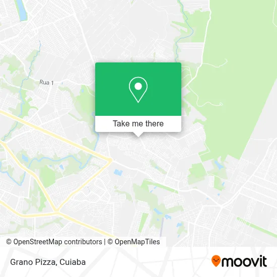 Grano Pizza map