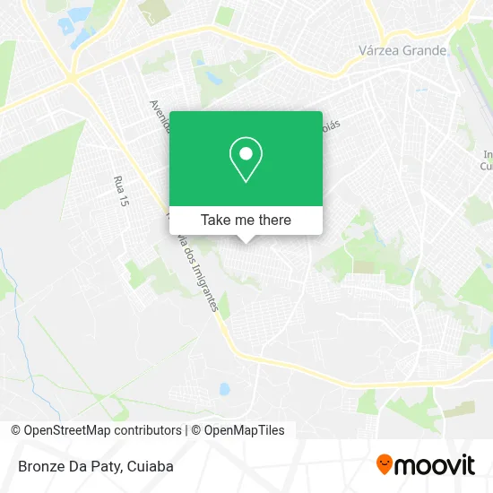Bronze Da Paty map