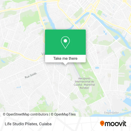 Life Studio Pilates map