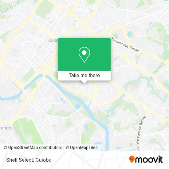 Shell Select map