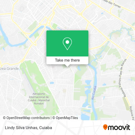 Lindy Silva Unhas map