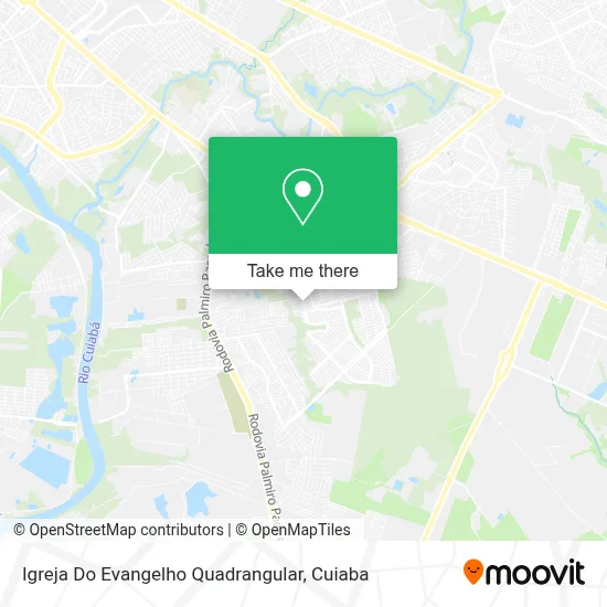 Igreja Do Evangelho Quadrangular map
