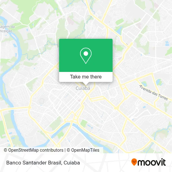 Banco Santander Brasil map