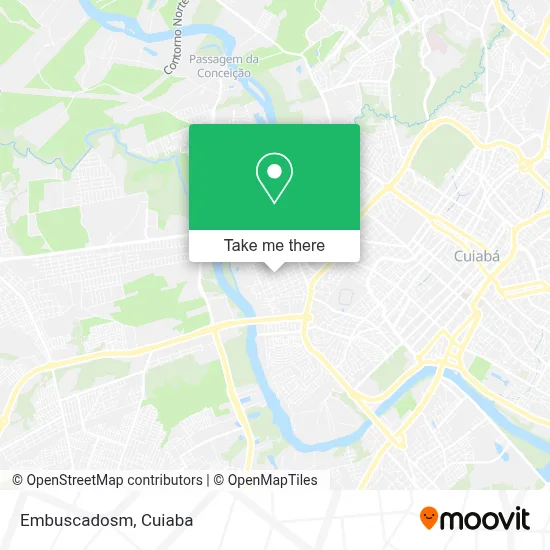 Embuscadosm map