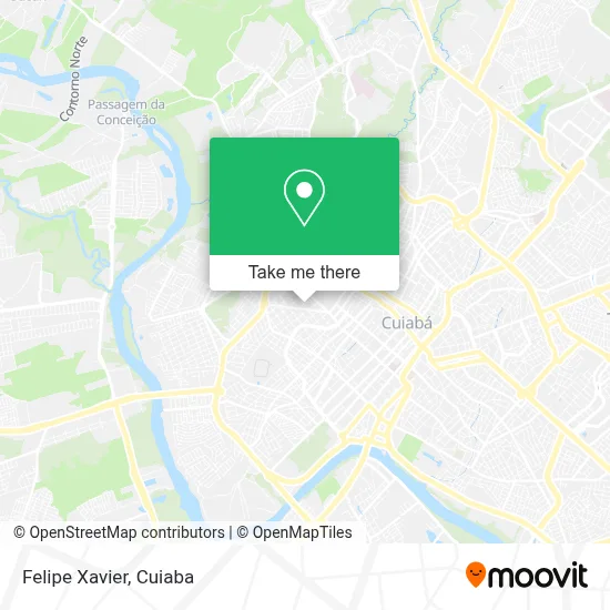 Felipe Xavier map