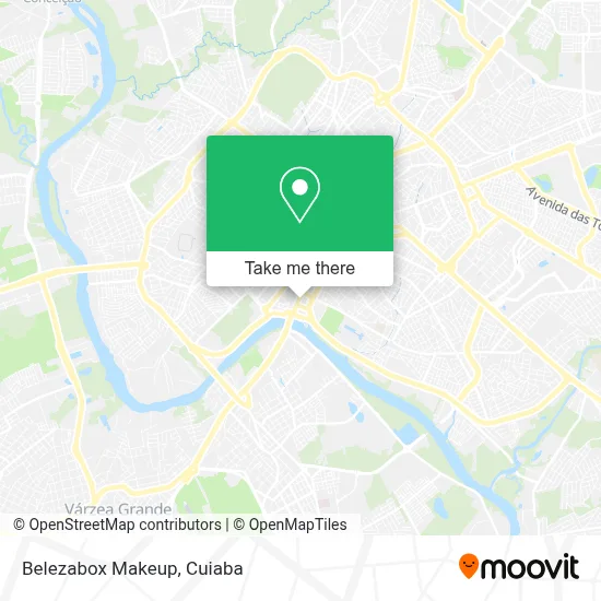 Belezabox Makeup map