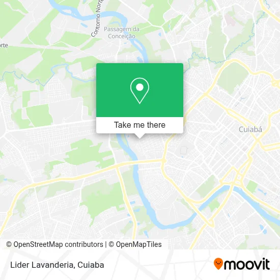 Lider Lavanderia map