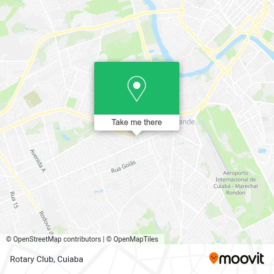 Rotary Club map