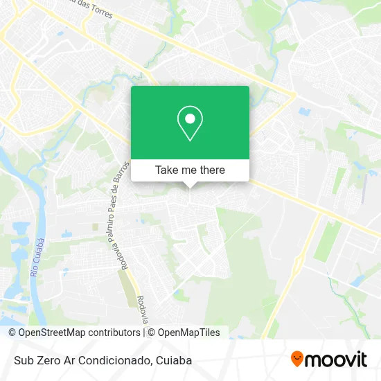 Sub Zero Ar Condicionado map