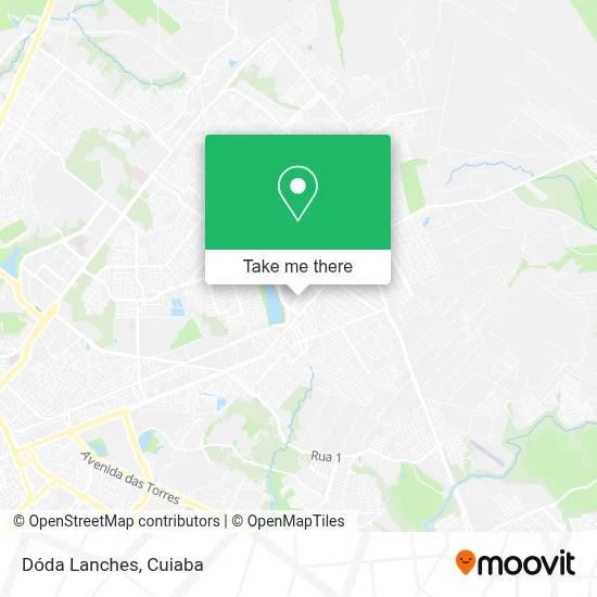 Dóda Lanches map