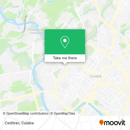 Ceditrac map