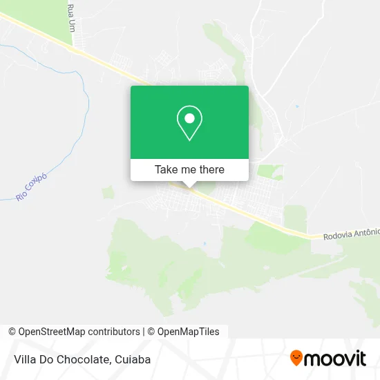 Villa Do Chocolate map