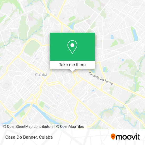 Casa Do Banner map