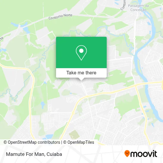 Mamute For Man map