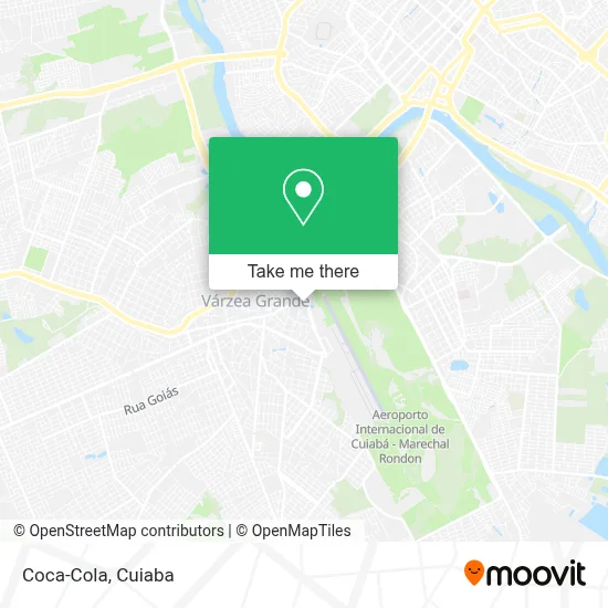 Coca-Cola map