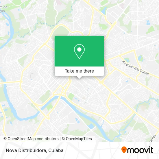 Nova Distribuidora map