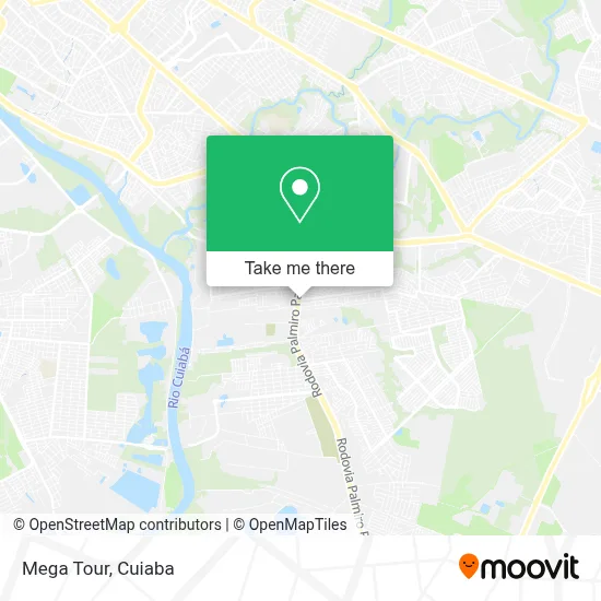 Mega Tour map