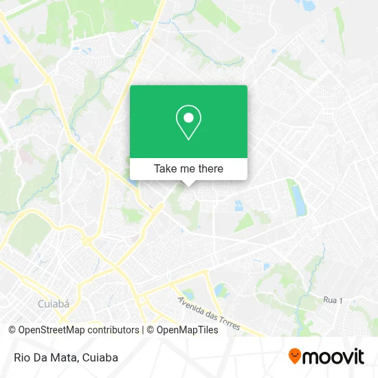 Rio Da Mata map