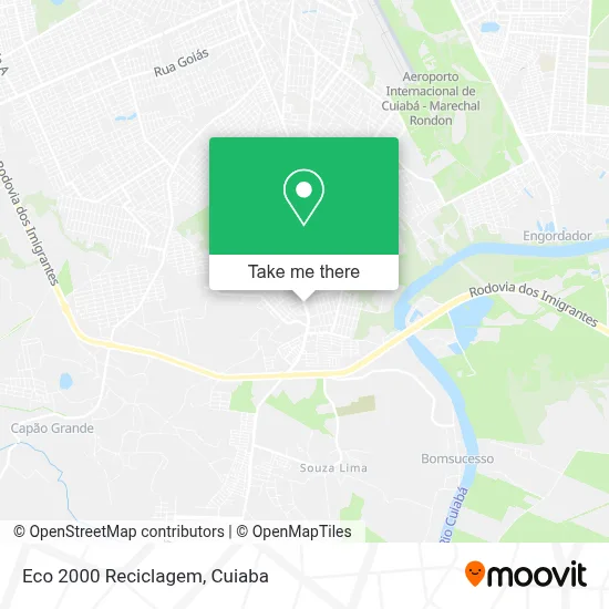 Eco 2000 Reciclagem map