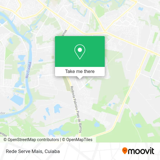 Rede Serve Mais map