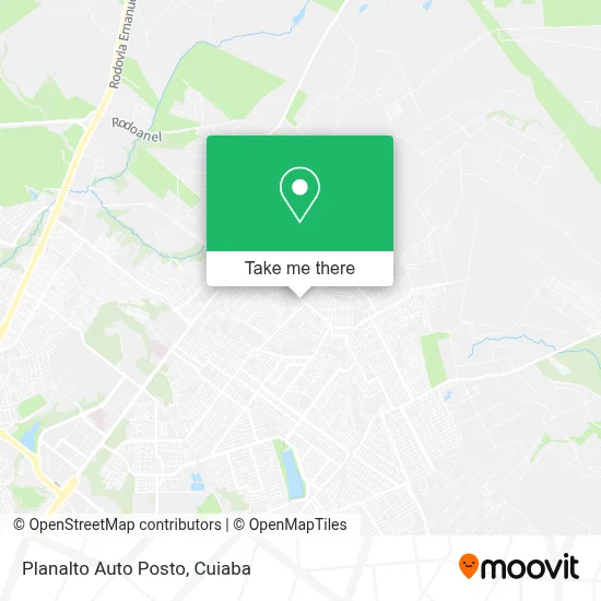 Planalto Auto Posto map